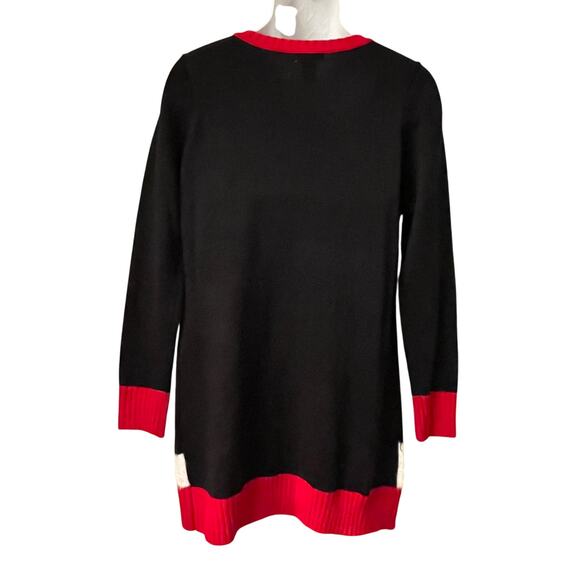 Isela Elf Yourself 3D Detail Ugly Christmas Sweater Dress Size Large - Picture 3 of 5